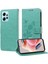 Xiaomi Redmi Not 12 Için Flip Case 4g Cardyuvaları Çiçek Deri Flip Case (Yurt Dışından) 3