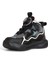 2081 Anatomik Tabanlı Otomatik Bağcıklı Unisex Çocuk Basketbol Ayakkabısı - NKT02081-SIYAH Kırmızı-31 3