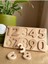 Rakam Puzzle (Ahşap Eğitici Oyuncak, Rakam Bultak) Montessori Eğitici 1