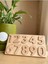 Rakam Puzzle (Ahşap Eğitici Oyuncak, Rakam Bultak) Montessori Eğitici 2