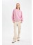 Kadın Sweatshirt Pembe A4177AX/PN450 2