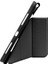 iPad Air 10.9 2020 4.nesil Uyumlu Wiwu 360 Dönebilen Standlı Magnetik Koruyucu Tablet Kılıfı Siyah 4