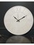 Beyaz Duvar Saati 50 x 50 cm 2