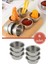 6 Adet Paslanmaz Çelik Sosluk, Burger Yanı Ketçap Mayonez Sosluk Baharatlık 6’lı Set (6x3 Cm) 1