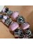 Kiwito Jewelry Pandora  Çelik Silver Renk Pembe Detaylı 2