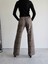 Kadın Leopar Straight Pantolon 5