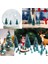 50PCS Minyatür Yapay Noel Ağacı Küçük Kar Don Ağaçları Çam (Yurt Dışından) 3