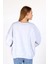 Karmelanj Bisiklet Yaka Oversize Kadın Sweatshirt 9152M 5