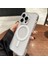 Apple iPhone 16 Pro (6.3 inç) Uyumlu Magsafe Kablosuz Sarj Destekli Manyetik Şeffaf Kılıf 3
