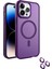 iPhone 15 Pro Uyumlu Lens Koruma Hediyeli Magsafe Destekli Buzlu Premium Lüx Kılıf 1