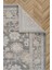 Rustik 2223 Klasik Vintage Salon Gri Country Mutfak Halısı Tozumaz Yumuşak Makine Halısı 160x230 4