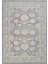 Rustik 2223 Klasik Vintage Salon Gri Country Mutfak Halısı Tozumaz Yumuşak Makine Halısı 160x230 5