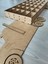 87X32 Ham Mdf Çocuk Odası Ahşap Kamyon Araba Rafı 30 Arabalık 2