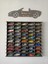Oyuncak Araba Rafı 50'li Eskitme Siyah (Hotwheels ve Matcbox Arabaları Için Uygundur) 1