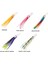 Octopus Plastic Tube Head 7.5 cm 3 Adet Sahte Balık Black Violet Green 2