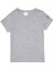 Kız Çocuk Gri Melanj Tişört Basic 50294568-VR086 1