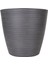 Oval Iç ve Dış Mekan Saksı Antrasit Gri Orta Boy 35X35X32,2 Cm. 2