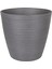 Oval Iç ve Dış Mekan Saksı Antrasit Gri Orta Boy 35X35X32,2 Cm. 3