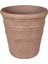 Oval Iç ve Dış Mekan Saksı Vizon Mini Boy 35,5X35,5X34,5 Cm. 3