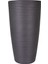 Konik Iç ve Dış Mekan Saksı Antrasit Gri Büyük Boy 40X40X75,5 Cm. 3