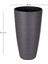 Konik Iç ve Dış Mekan Saksı Antrasit Gri Büyük Boy 40X40X75,5 Cm. 4