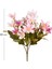 Yapay Çiçek Lilyum-Zambak Demeti Pembe-Beyaz 30 Cm. 4