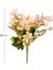 Yapay Çiçek Lilyum-Zambak Demeti Sarı-Pembe 30 Cm. 4