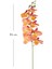 Yapay Orkide Gerçek Dokunuş Pembe-Sarı 95 Cm. 3