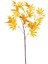 Yapay Bitki Çatallı Akçaağaç Dalı Sarı-Turuncu 80 Cm. 1