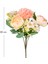 Yapay Çiçek Şakayık Buket 6 Dal Somon-Pembe 30 Cm. 4