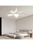 62 Watt 3 Farklı Renk Modlu Dimlenebilir Cata Lodos Kumandalı Fan LED Ampul 1