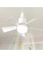 82 Watt 3 Farklı Renk Modlu Dimlenebilir Cata Karayel Kumandalı Fan LED Ampul 1