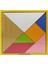 Tangram 12X12CM Puzzle Yapboz Bultak Zeka Oyunları Eğitici Renkli Montessori Ahşap Oyuncak 1