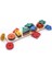 Hamaha Wooden Toys Doğal Ahşap Eğitici Oyuncak Dikdörtgen 5'li Sütun Geometrik Şekil HMH-055 2