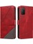 Elmas Dikiş ve Kart Yuvası Deri ile Xiaomi Redmi 9t Için Flip Case (Yurt Dışından) 2