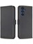 Samsung Galaxy A25 5g Kickstand Manyetik Darbeye Tpu Pu Için Flip Case (Yurt Dışından) 1