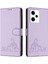 Xiaomi Poco X5 Pro 5g Için Kılıf Cüzdan Kapak Çevirin Kedi Rfıd Kart Yuvası Tutucu (Yurt Dışından) 5