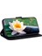 Samsung Galaxy M34 5g Kabartma Lotus Çiçek Kickstand Cüzdan Için Flip Case (Yurt Dışından) 3
