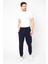 Jogger Fit Erkek Lacivert Eşofman Altı 5