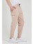 Kargo Cepli Jogger Fit Erkek Pudra Eşofman Altı 1