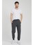 Kargo Cepli Jogger Fit Erkek Antrasit Eşofman Altı 5