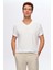 Ds Damat Regular Fit Beyaz %100 Pamuk T-Shirt 2