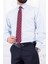 Erkek Slim Fit Dar Yaka Uzun Kol 6 Drop Buz Mavi Gömlek 2