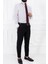 Erkek Slim Fit Dar Yaka Uzun Kol 6 Drop Beyaz Gömlek 1