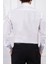 Erkek Slim Fit Dar Yaka Uzun Kol 6 Drop Beyaz Gömlek 5