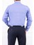 Erkek Slim Fit Dar Yaka Uzun Kol 6 Drop Lila Gömlek 5