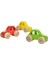 Hareketli Ahşap Mini Araba (Yeşil) 3