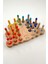 Montessori Eğitici Ahşap Oyuncak – Tak Çıkar Renkli Ahşap Tavus Kuşu Oyuncak 4