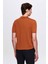 Slim Fit Camel Rayon Triko T-Shirt 3