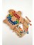 Montessori Eğitici Ahşap Oyuncak – Tak Çıkar Renkli Ahşap Kaplumbağa Oyuncak 2